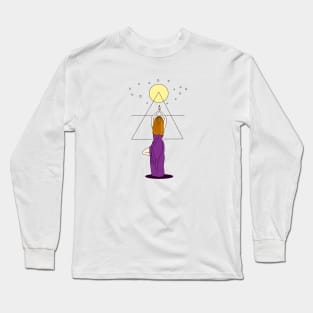 Wiccan woman Long Sleeve T-Shirt